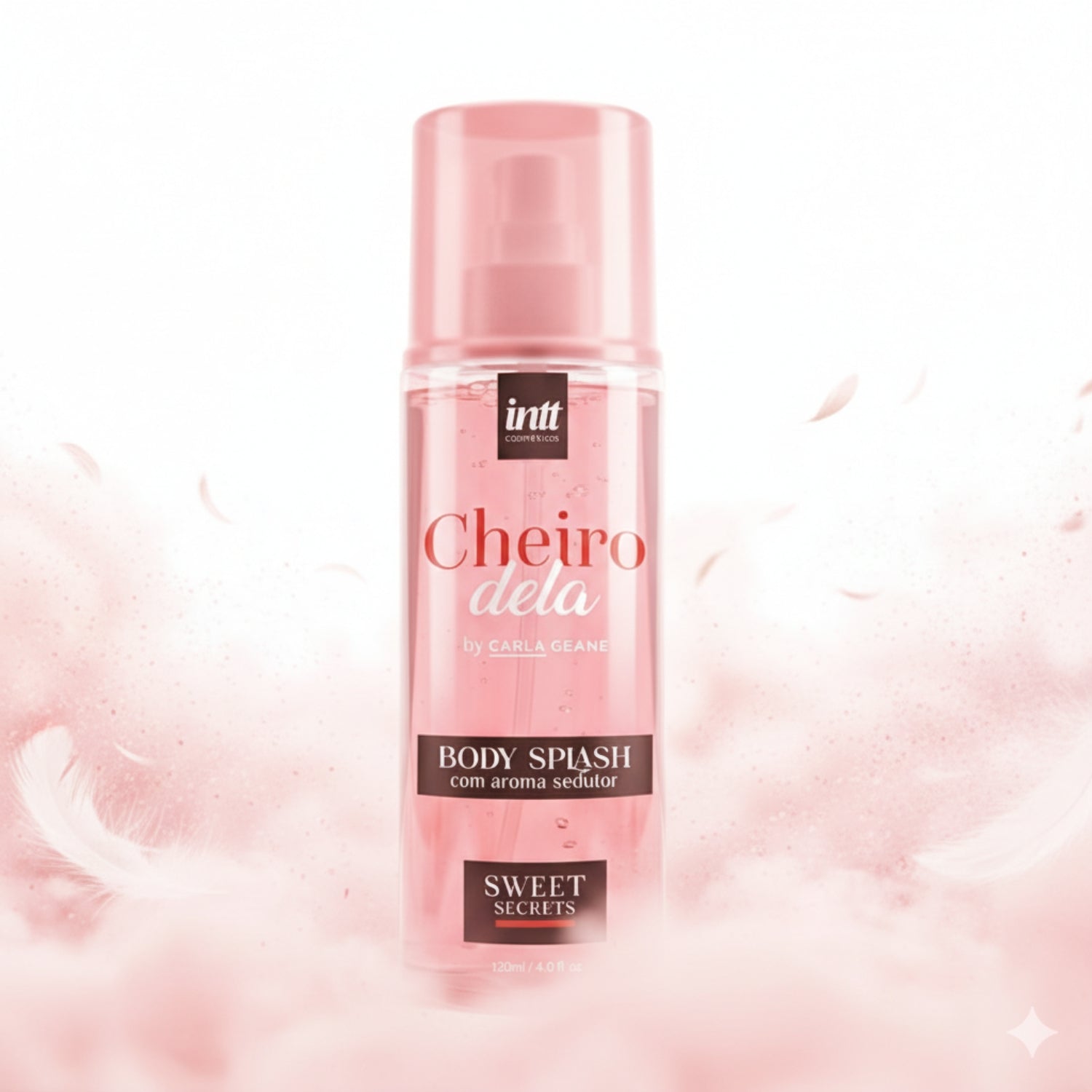 Body Splash Corporal Feminino Cheiro Dela Carla Geane Intt
