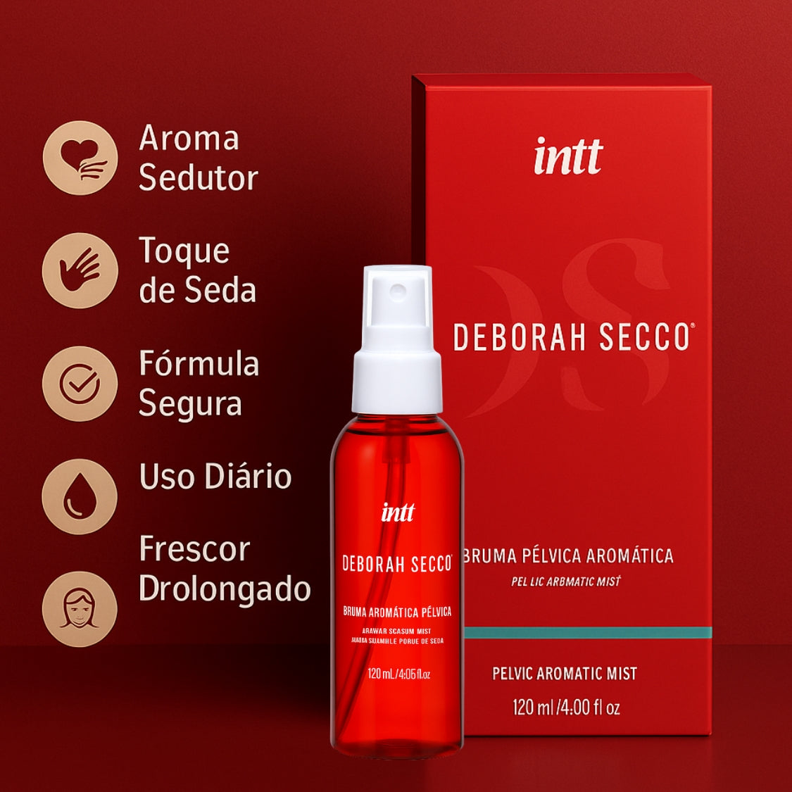 Bruma Pelvica Fixador Aromatica Deborah Secco Intt