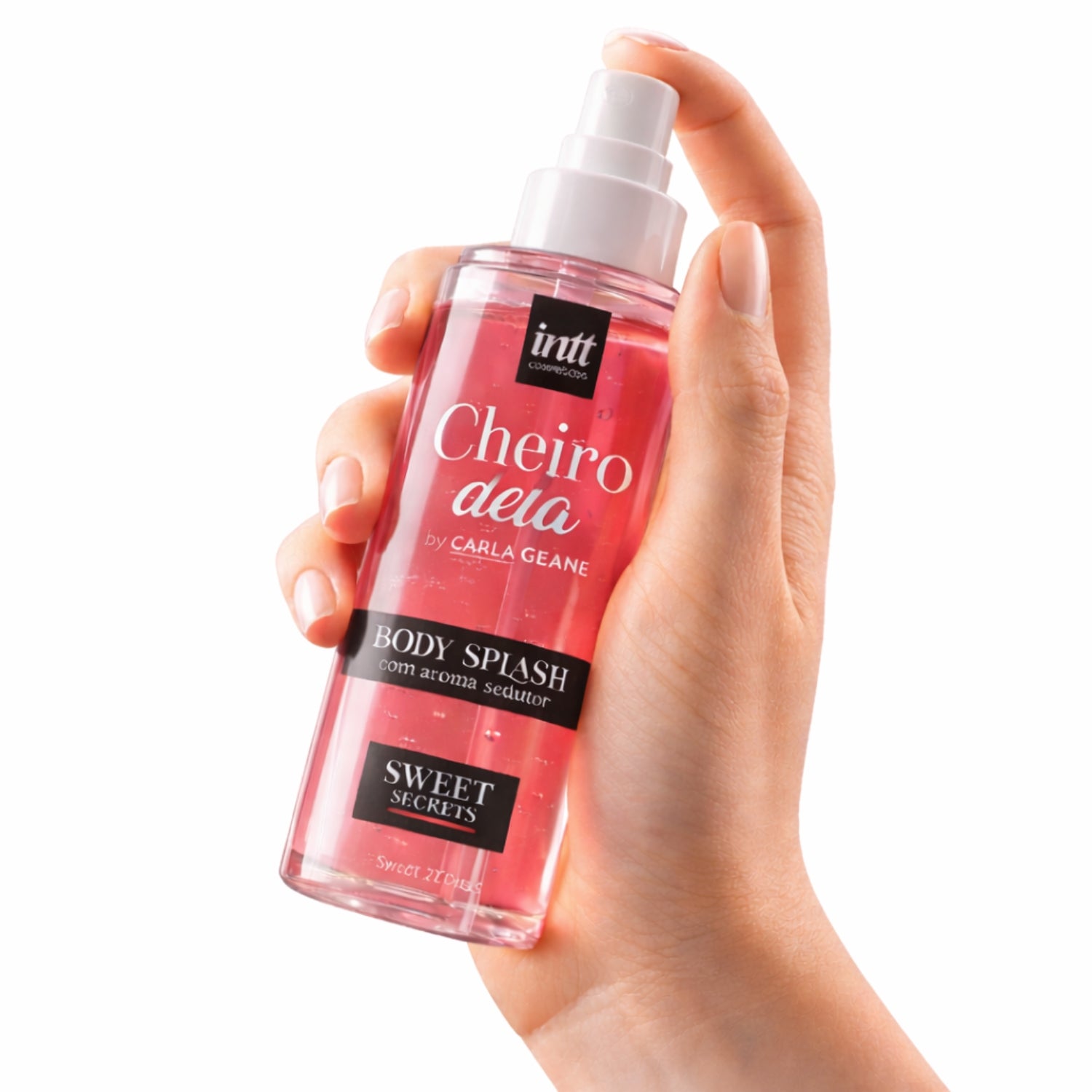 Body Splash Corporal Feminino Cheiro Dela Carla Geane Intt