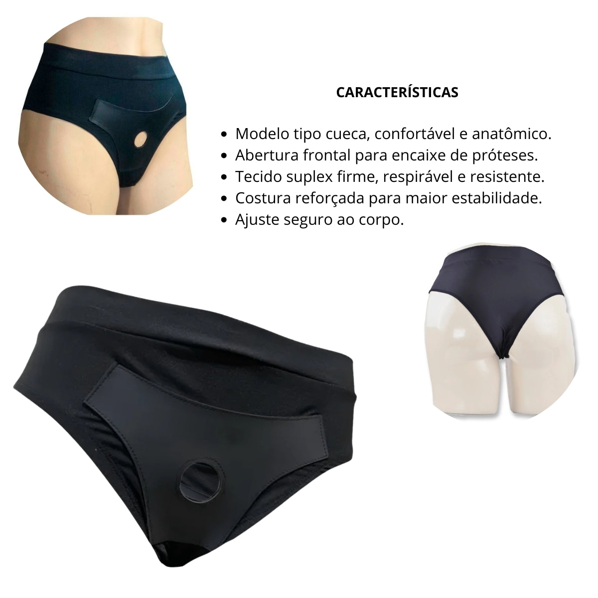 CALCINHA CINTA PENIANA ESTILO CUECA