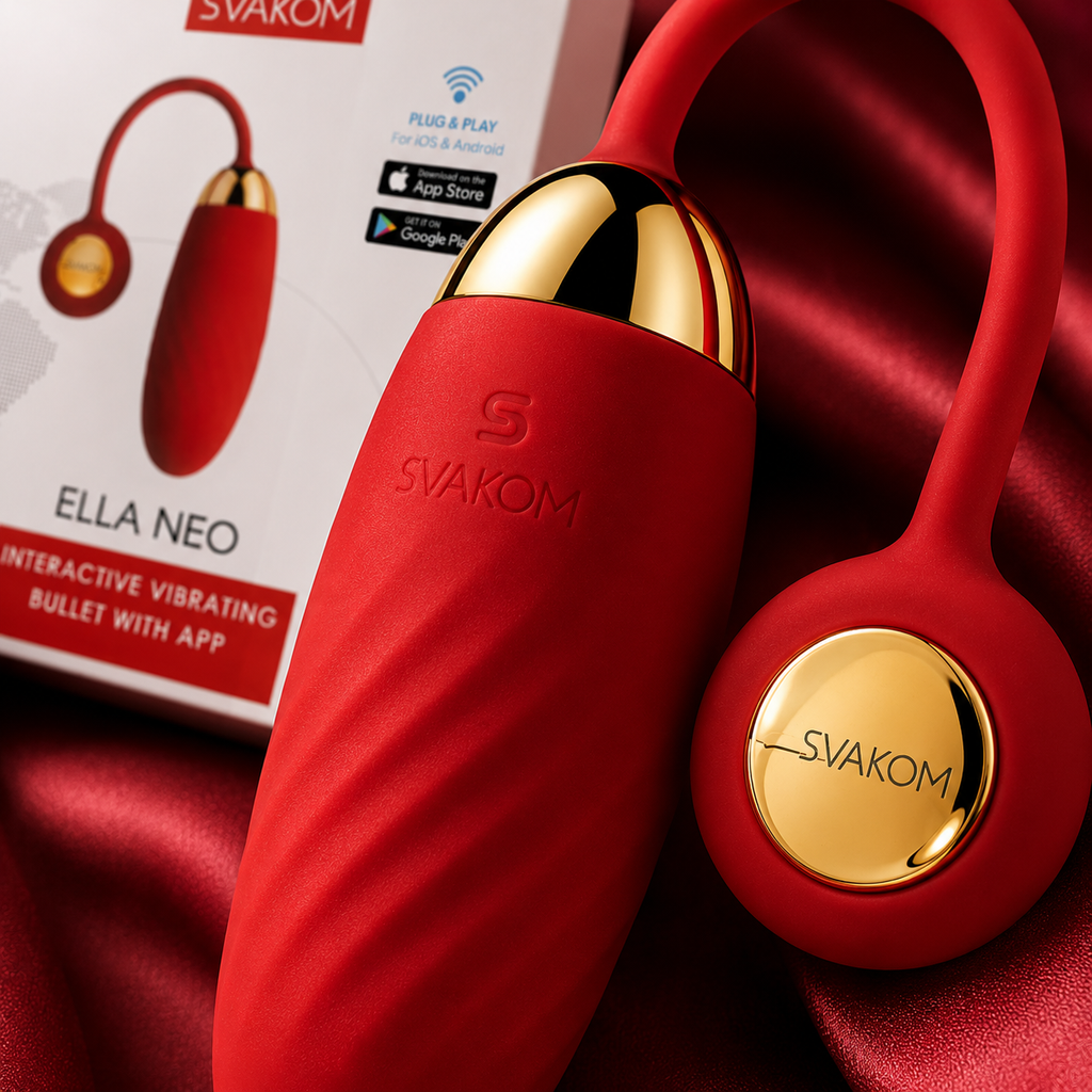 Vibrador Cápsula SVAKOM Ella Neo Recarregável com Controle por App Bluetooth