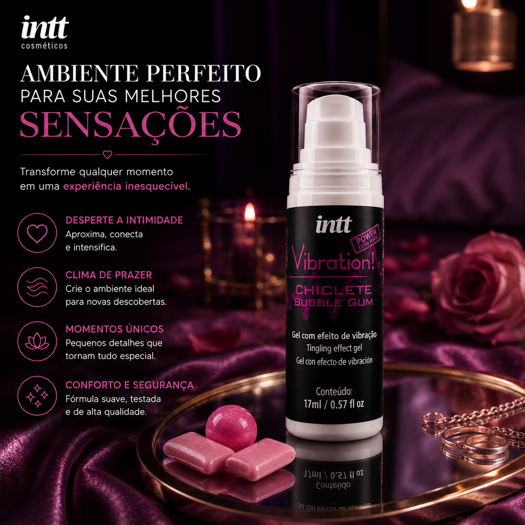Vibration Power - Vibrador Líquido - Diversos sabores