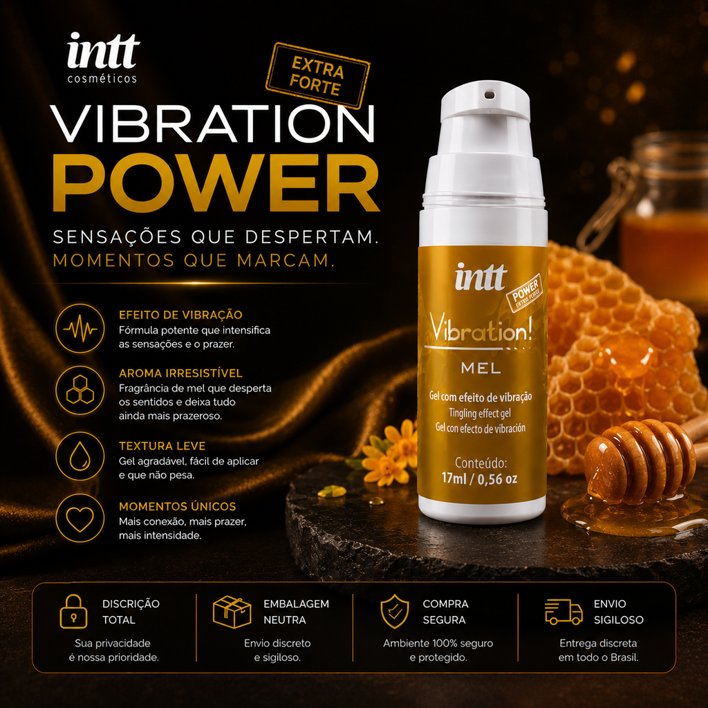 Vibration Power - Vibrador Líquido - Diversos sabores