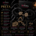 Algema De Metal Com Pelúcia Chaves Cores